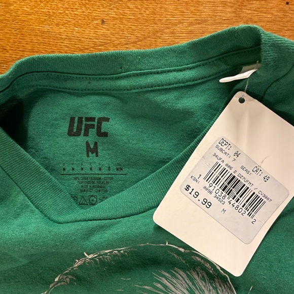 UFC The Notorious Conor McGregor New NWT Ireland Men's Sz M Tiger Green T-Shirt - Picture 3 of 4